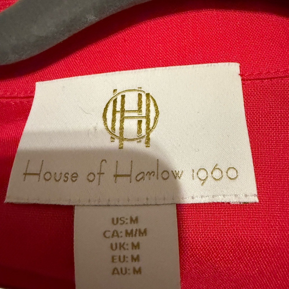 House of Harlow 1960 Bright Pink Blazer and Skirt Set - Picture 2 of 3